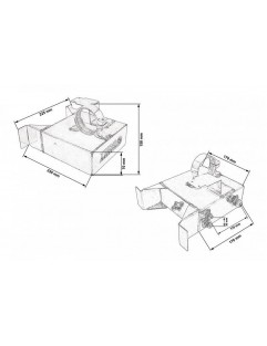 Zbiornik paliwa TurboWorks 2L Swirl Pot