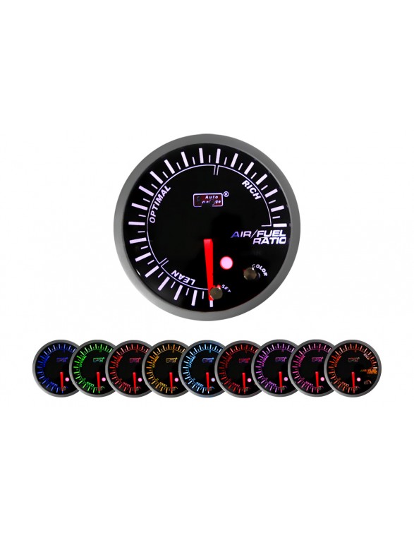 AUTO GAUGE PK 60mm 10 COLOR CLOCK - AFR