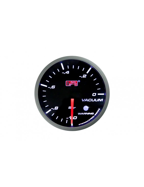 AUTO GAUGE SM 52mm CLOCK - VACUUM