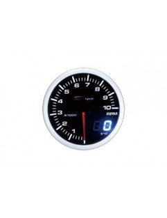 DEPO Clock Dual 52mm Tachometer