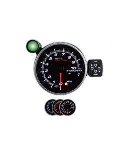 DEPO clock series PK DUAL 95MM Tachometer