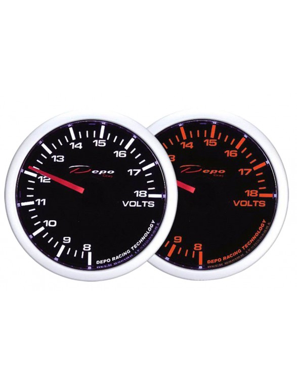 DEPO CLOCK WA 60mm - Voltmeter