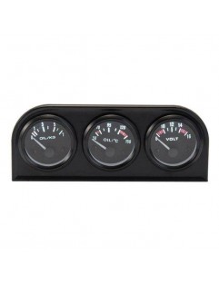 KET 3in1 Volt + O.Temp + O.Press instrument cluster