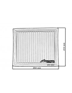 SIMOTA OV004 254X213mm indsats