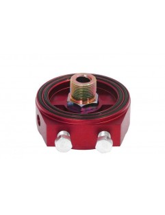 TurboWorks oil filter adapter red