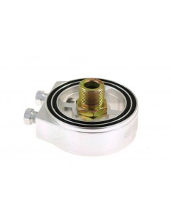 TurboWorks oil filter adapter silver