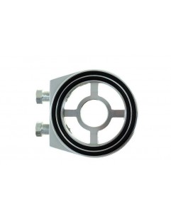 TurboWorks oil filter adapter silver