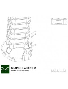 Adapter skrzyni biegów Toyota  JZ 1JZ 2JZ - Mazda RX-8