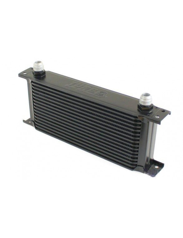 Oil cooler kit 16-rows 260x125x50 AN10 black