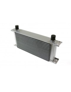 Set Oil cooler 16-rows 260x125x50 AN8 silver