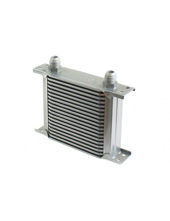 Oil cooler kit Slim 19-rows 140x150x50 AN8 silver