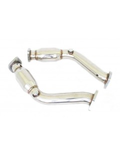 NISSAN 350Z DECAT downpipe WITH MUFFLERS