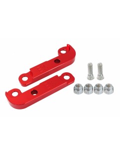 BMW E36 steering adapters 25% RED