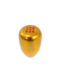 Aluminum Gear Shift Knob 5B Universal Gold