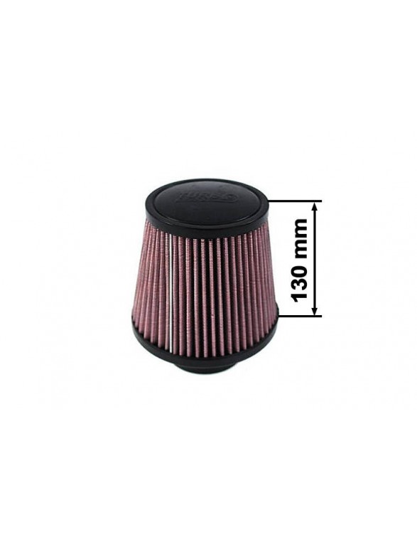 Conical filter TURBOWORKS H: 130mm OPEN: 60-77mm Purple