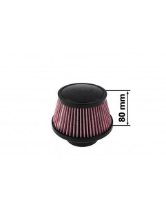 Conical filter TURBOWORKS H: 80mm OPEN: 60-77mm Purple