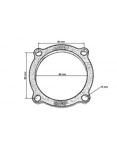 Flansza downpipe K03