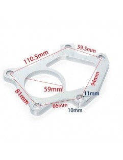 Flansza downpipe SUBARU STI Twin Scroll VF36 VF37