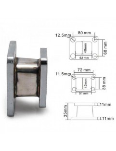 Flange reduction turbo T25-T4