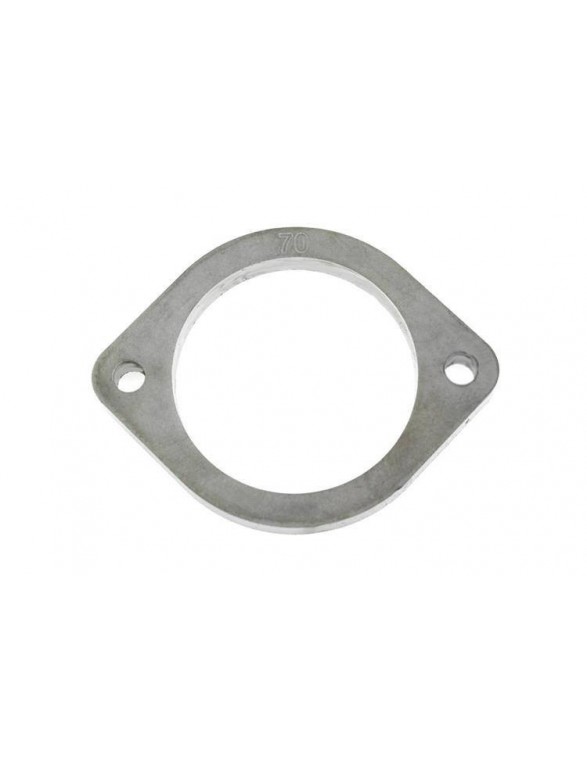 Exhaust flange connector 70mm 2 bolts