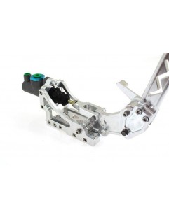 TurboWorks Professional Race Silver hydraulic handbrake