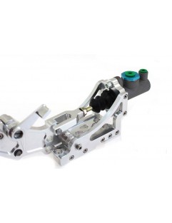 TurboWorks Professional Race Silver hydraulic handbrake