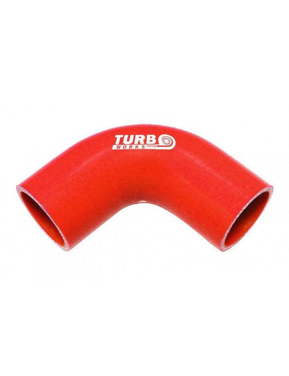 Kolanko 90st TurboWorks Red 51mm