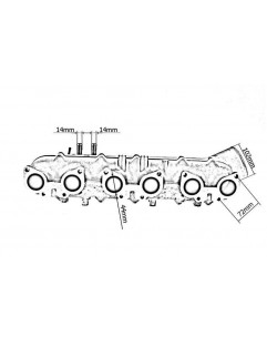 Indløbsmanifold Nissan R32 R33 R34 GTR RB26