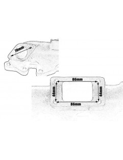 Exhaust manifold AUDI 2.2t 20vt Cast iron