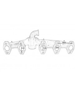 Exhaust manifold VW Transporter T5, Touareg 2.5