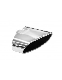 Muffler tip 150x85mm input 66mm BMW X5