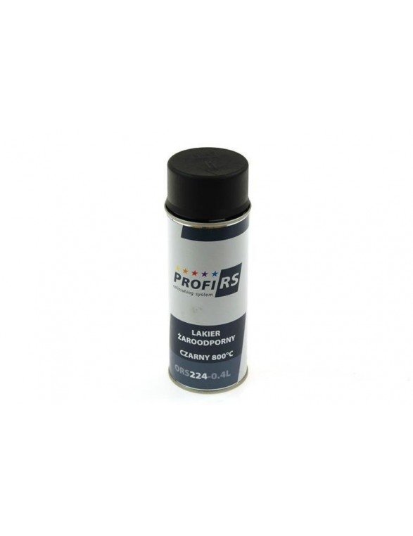 Heat-resistant varnish Black