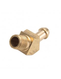 45 ° 1/8 "nipple for 6mm BRASS cable