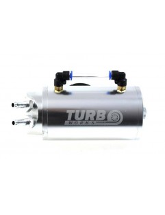 Oil catch tank TurboWorks 10mm Silver