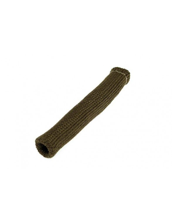 Titanium heat shield for ignition cables