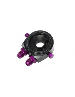 Oil filter support Black AN8