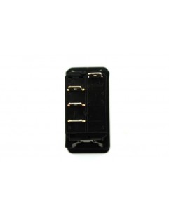 ON-OFF-ON 4PIN switch Hvid