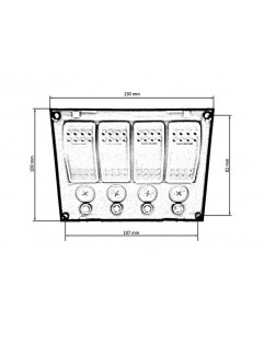 Switches 12 / 24V IP68 (ON) -OFFx1, ON-OFFx3, 2B 5A, 1B 10A, 1B 15A