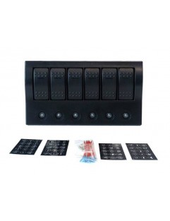 Switches 12 / 24V IP68 (ON) -OFFx1, ON-OFFx5, 3B 5A, 2B 10A, 1B 15A