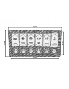 Switches 12 / 24V x6 IP68