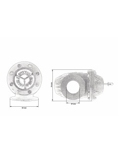 BLOW OFF TurboWorks HKS SQV2 Replica Svart