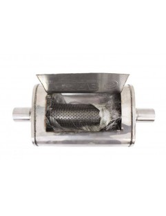 Tłumik Środkowy 76mm TurboWorks LT 304SS 355mm