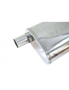 Tłumik Środkowy 63,5mm TurboWorks LT 304SS 355mm