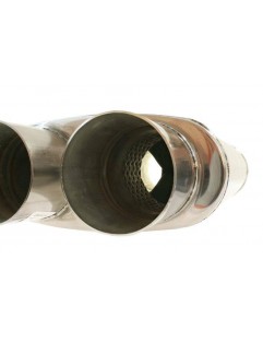 Tłumik Środkowy 57mm TurboWorks LT 409SS 355mm