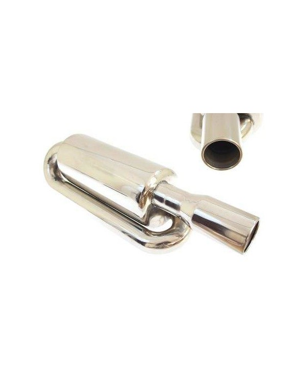 TurboWorks End Muffler 76mm, input 63.5mm