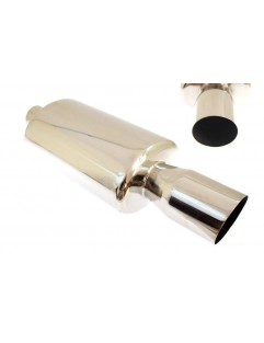 TurboWorks End Muffler 100mm, input 63.5mm