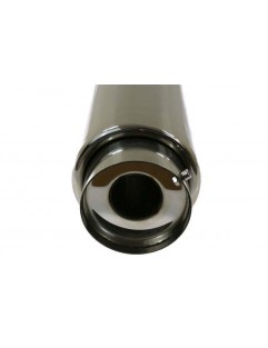 TurboWorks 100mm End Muffler, 76mm inlet