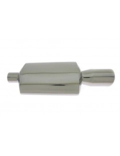 TurboWorks End Muffler 100mm, input 63.5mm