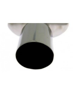 TurboWorks End Muffler 100mm, input 63.5mm