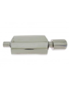 TurboWorks End Muffler 88x115mm, input 63.5mm